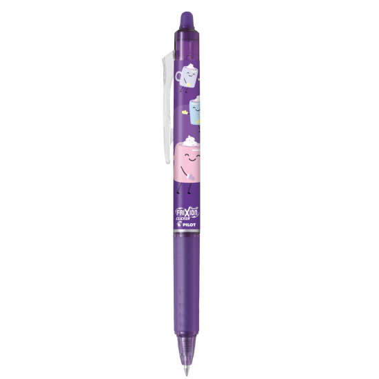 Geelpliiats Pilot Frixion Clicker Fancy Violet 0,7 mm kustutav sinine
