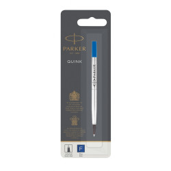 Сменный картридж Parker Quink Rollerball синий тонкий