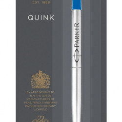 Сменный картридж Parker Quink Rollerball синий тонкий