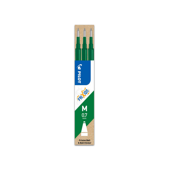 Стержни Pilot "Frixion Ball", Green, Термостираемые чернила
