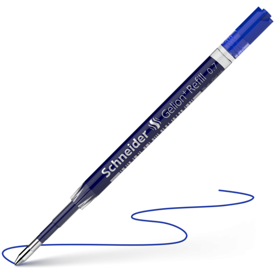 Gēla kodoliņš Schneider Gelion, 0.7mm, zils