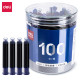 Чернильные мешочки DELI Blue 100шт