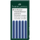 Чернильные картриджи Faber-Castell длинные синие стираемые 5 шт