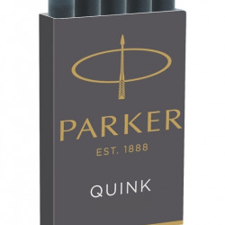 Чернильные картриджи Parker QUINK Long Black 5 шт