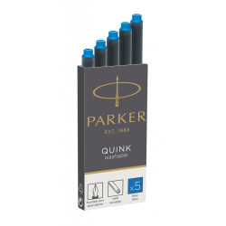 Картриджи Parker QUINK Long синие 5шт