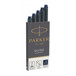 Картриджи Parker QUINK Long сине-черные 5шт