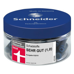 Чернильные катриджи Schneider Standard Royal Blue 30шт стираемые