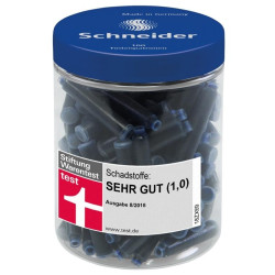 ЧернильныеКартриджи Schneider erasableRoyalBlue 100шт