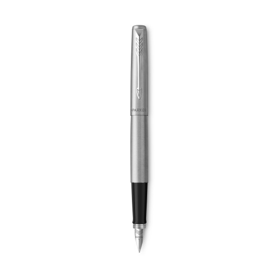 Ручка Parker Jotter Steel CT Duo подарочный набор