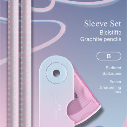 Подарочный набор Faber-Castell Grip Flow Edition, Blushing Sky