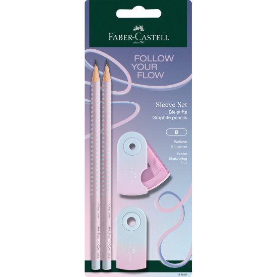 Подарочный набор Faber-Castell Grip Flow Edition, Blushing Sky