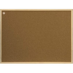 Пробковая доска 2x3 40x60см с деревянной рамкой