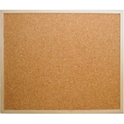 Пробковая доска GenericModel 60x80см Дубовая рамка