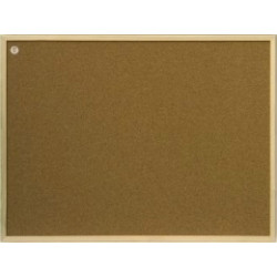 Пробковая доска Club Pine Большая 80x120см Дубовая рамка
