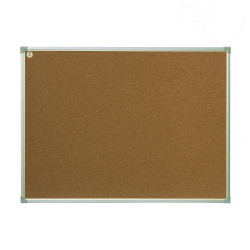 Пробковая доска OfficeBoard 40x60см с алюминиевой рамкой