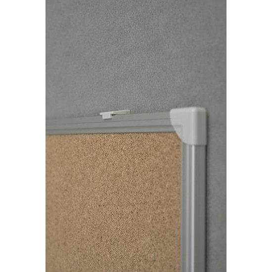 Пробковая доска OfficeBoard 40x60см с алюминиевой рамкой