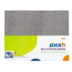 Настенная панель StickN 23024 самоклеящаяся серая 58x46см