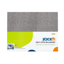 Настенная панель StickN 23024 самоклеящаяся серая 58x46см