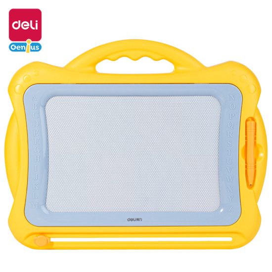 Детская доска для рисования DELI 50303YELLOW желтая