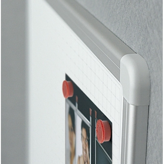 Magnētiskā tāfele 2x3 100x200cm, alumīnija rāmis, 5x5cm rūtaina