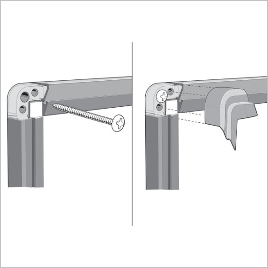 Magnētiskā tāfele NOBO Premium Plus, 120x90cm, alumīnija rāmis