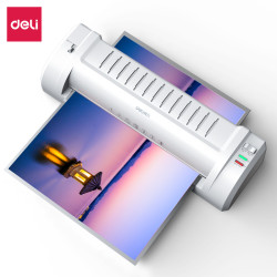 Ламинатор Deli "3893", White, Автоподача