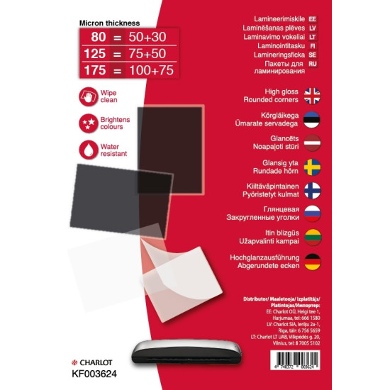 Пакеты College Antistatic A4 100мкм антистатические