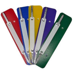 Скоросшиватель  Project File Binding Clips 35x150мм оранжевый 20шт
