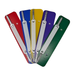 Скоросшиватель  Project File Binding Clips 35x150мм оранжевый 20шт