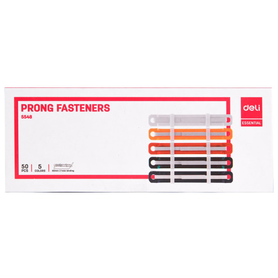 Köiteklamber DELI 50tk/pk assortii