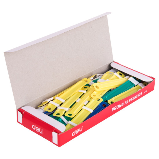 Köiteklamber DELI 50tk/pk assortii