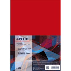 Картон deVENTE Chromo A4 красный глянцевый 250г