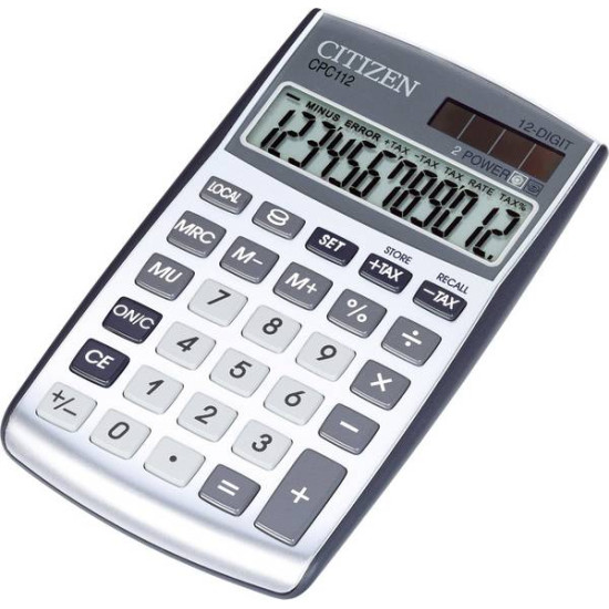 Калькулятор CITIZEN CPC 112WB c-series