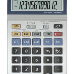 Калькулятор Sharp EL-337C солнечный 12-разрядный