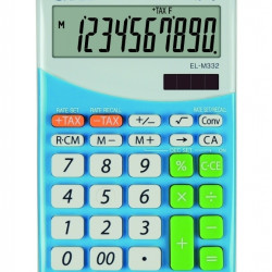 Калькулятор Sharp EL-M332BBL 12-значный синий