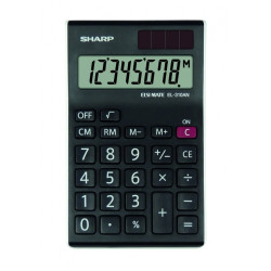 Калькулятор Sharp EL-310ANWH 8-разрядный солнечный