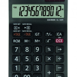 Настольный калькулятор Sharp EL-126RWH белый