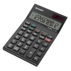 Калькулятор настольный Sharp EL-128CWH белый
