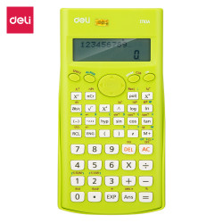 Научный калькулятор DELI 240F 240 функций зеленый