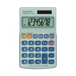 Калькулятор Sharp EL-250S солнечный с батарейкой