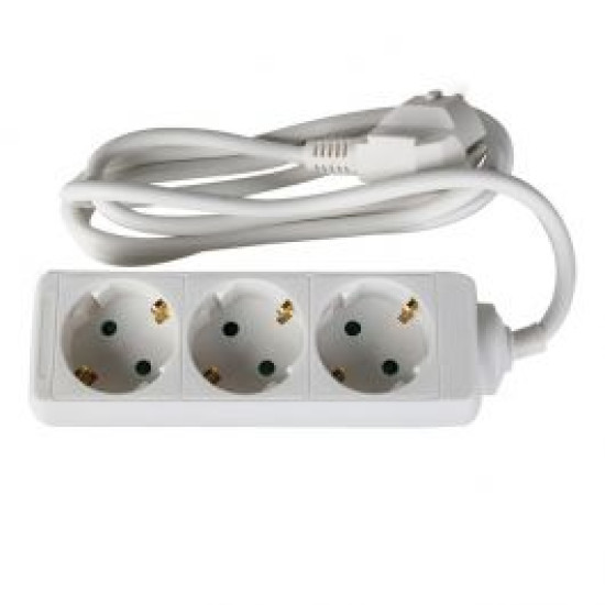 Удлинитель с заземлением 1.5м 3