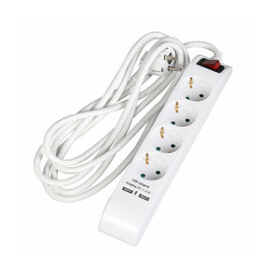 Удлинитель  4-роз 1.4м a/z/s/USB 2.1A 3x1.5мм /40