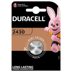 Батарейка Duracell CR2430 3V литиевая 285mAh