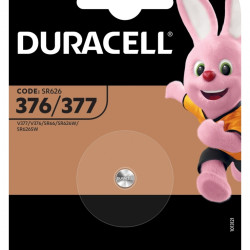 Батарейка Duracell 377 28mAh сереброоксидная