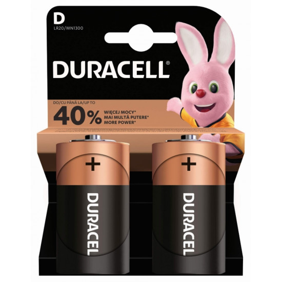 Батарейка Duracell MN1300 LR20 D щелочная