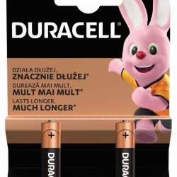 Battery Duracell AAA/LR03 Basic MN2400 2pcs/pack