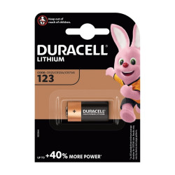 Батарейка Duracell CR123A литиевая 3В