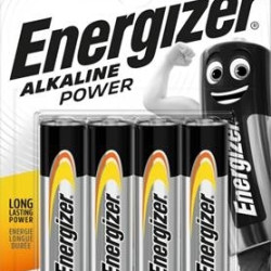 Baterijas Energizer Alkaline E91 AA, 4gab/iep.