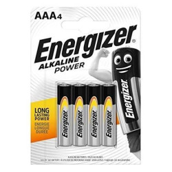 Baterijas Energizer Alkaline AAA 4gab/iep.