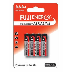Щелочные батарейки Fuji "High Energy", Gold, Долгий срок хранения